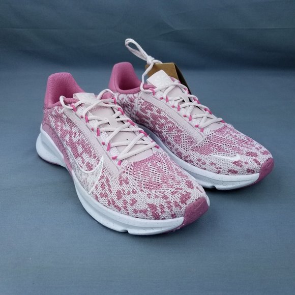Nike Superrep Go 3 Flyknit Woman's Running Shoes DH3393 600 Pink Sizes 7.5-9 - Picture 2 of 10